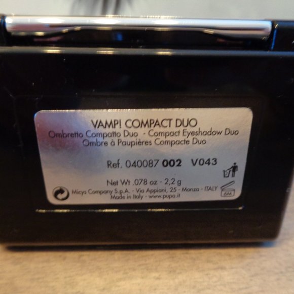 BOGO VAMP! COMPACT DUO EYESHADOW Pupa Milano made Italy - Picture 8 of 16